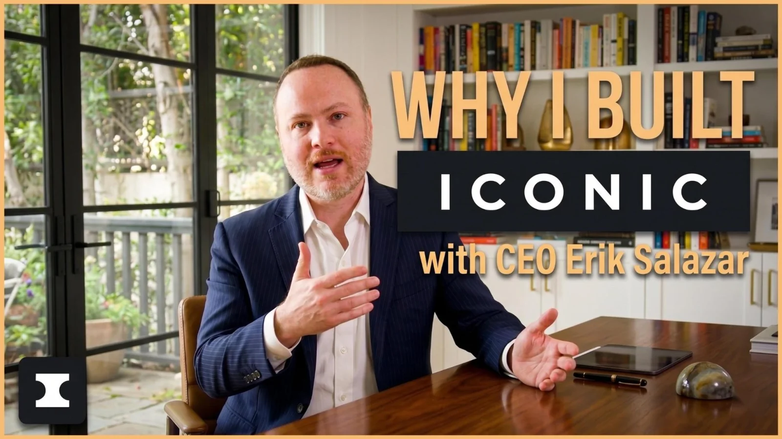 Erik Salazar, Co-founder and CEO of Iconic