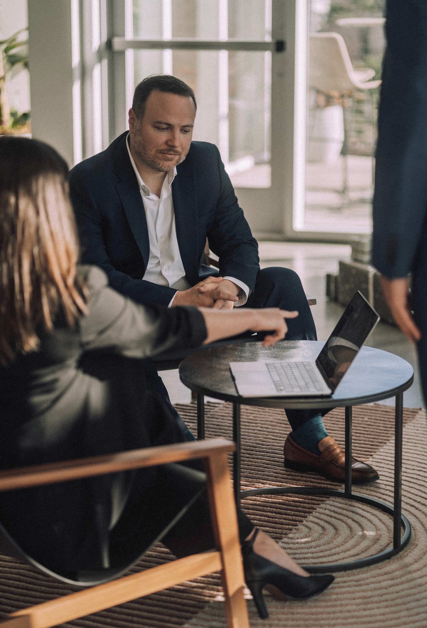 M&A advisory meeting